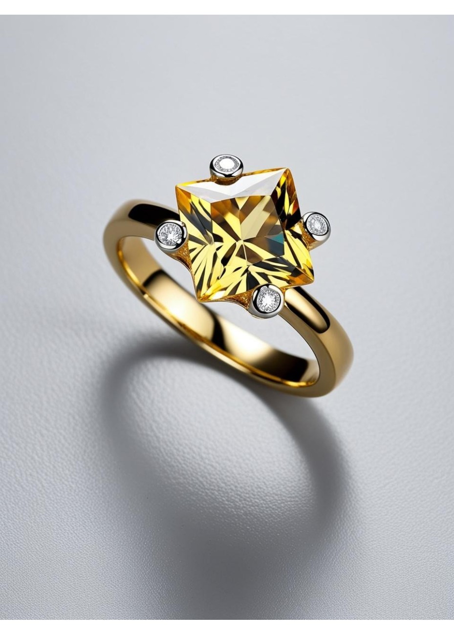 Anillo Cuadrado Deluxe Intercambiable | Colección UNUM - DICAROLO