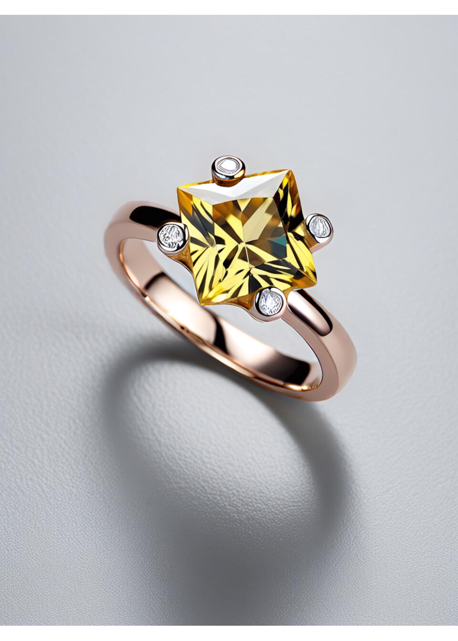 Anillo Cuadrado Deluxe Intercambiable | Colección UNUM - DICAROLO