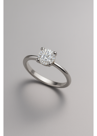 Anillo con Piedra Redonda Intercambiable | Colección UNUM 6 - DICAROLO