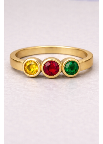 Anillo Intercambiable infinity+3 piedras gratis|UNUM - DICAROLO