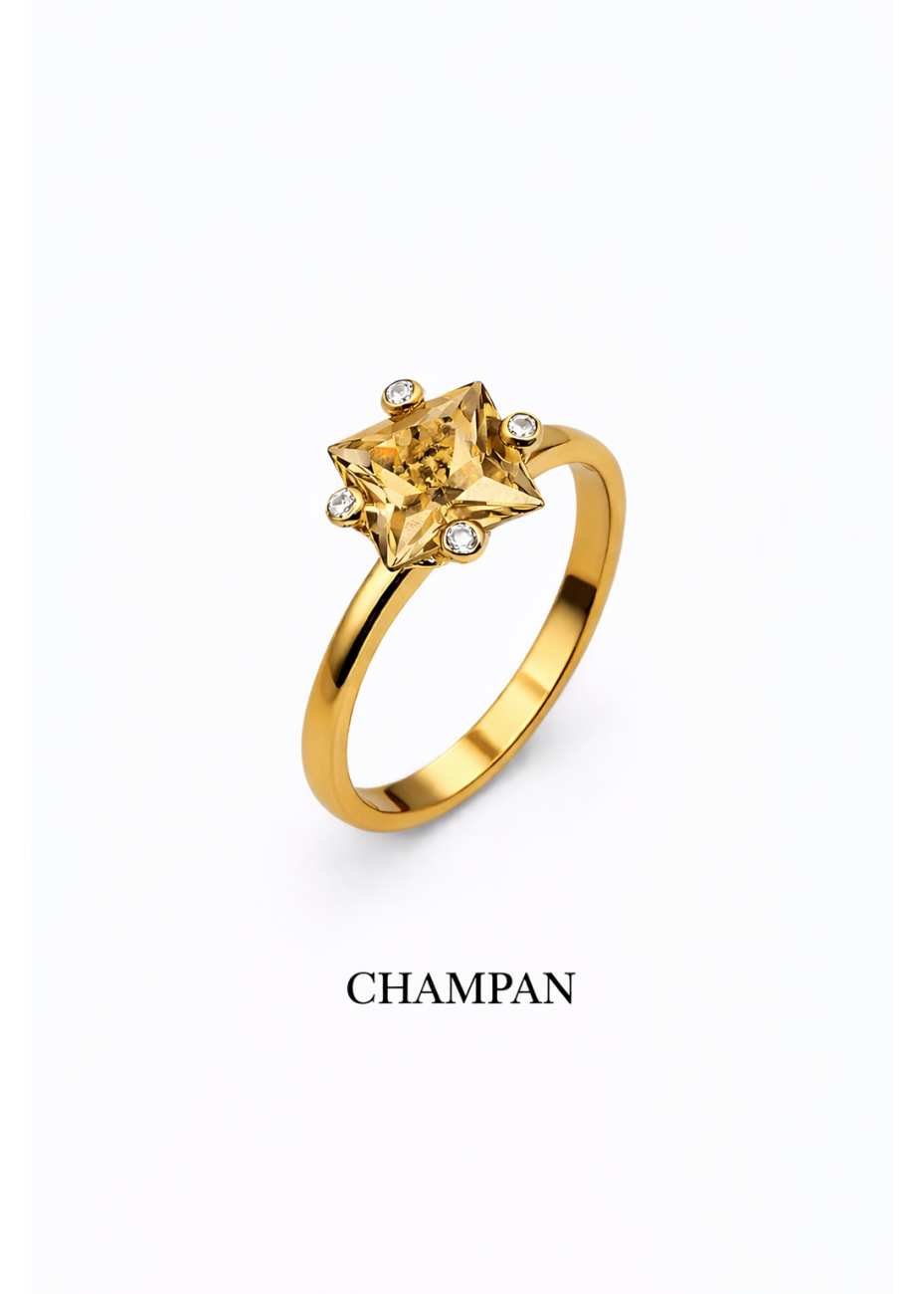 Anillo Cuadrado Deluxe Intercambiable | Colección UNUM - DICAROLO