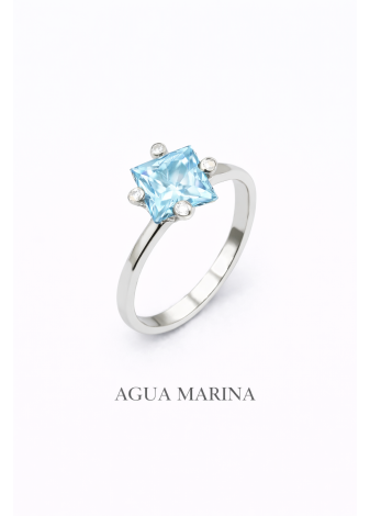 Anillo Cuadrado Deluxe Intercambiable | Colección UNUM - DICAROLO