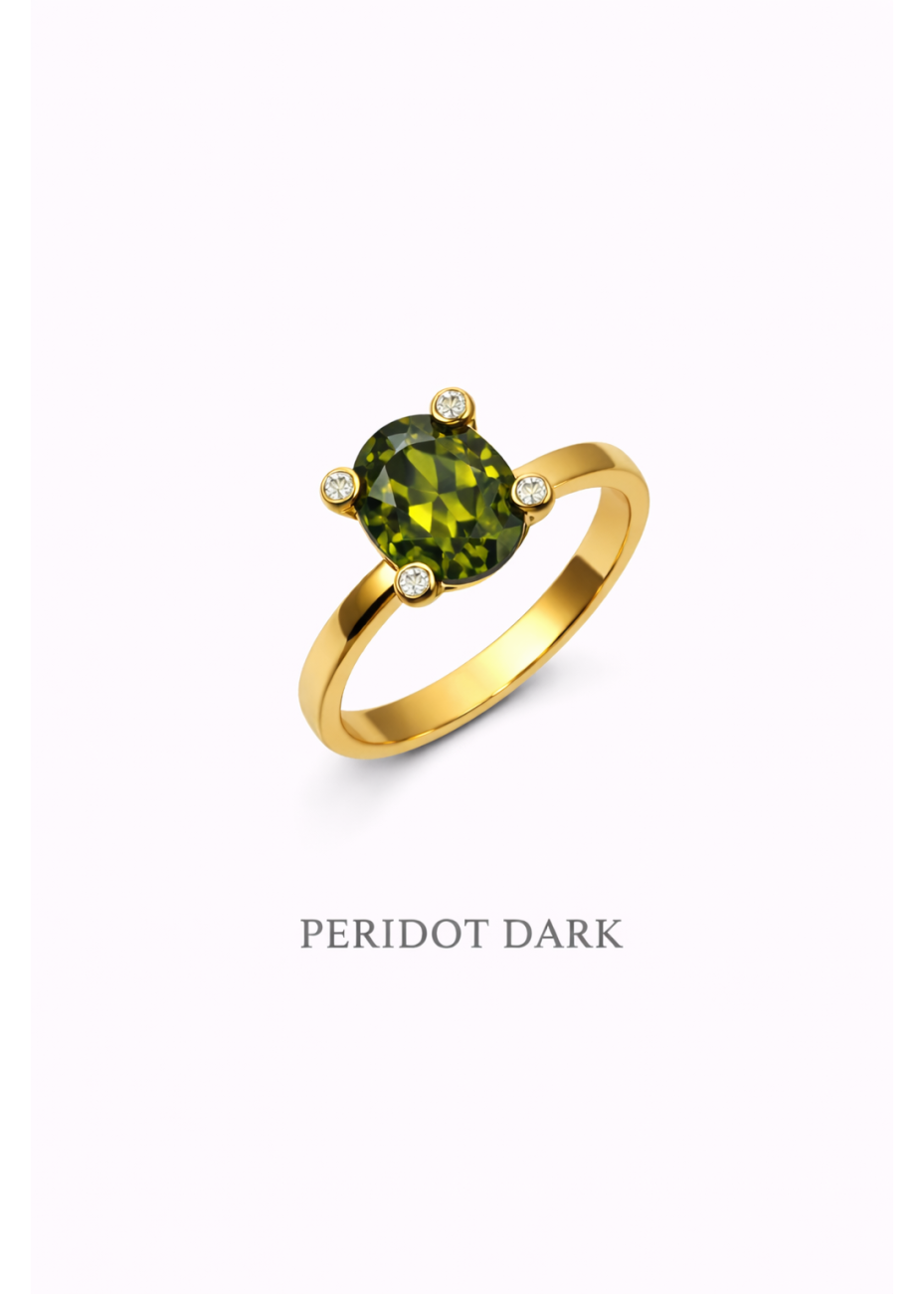 Anillo Oval Deluxe Intercambiable | Colección UNUM - DICAROLO