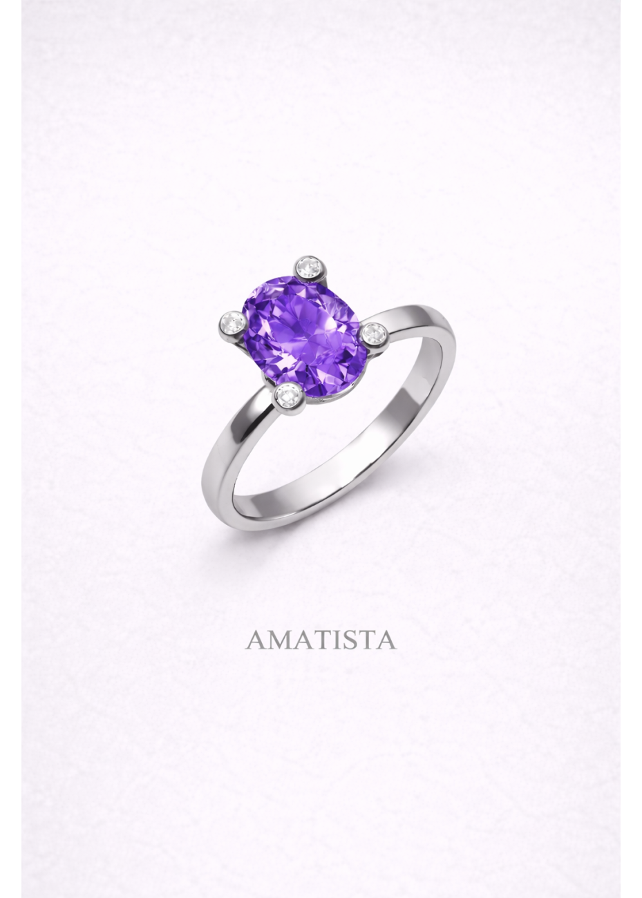 Anillo Oval Deluxe Intercambiable | Colección UNUM - DICAROLO