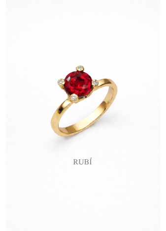 Anillo Redondo Deluxe Intercambiable | Colección UNUM - DICAROLO