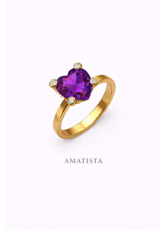 Anillo Corazón Deluxe Intercambiable | Colección UNUM - DICAROLO