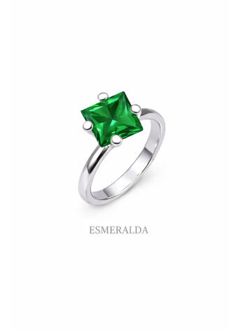 Anillo con Piedra Cuadrada Intercambiable | Colección UNUM - DICAROLO