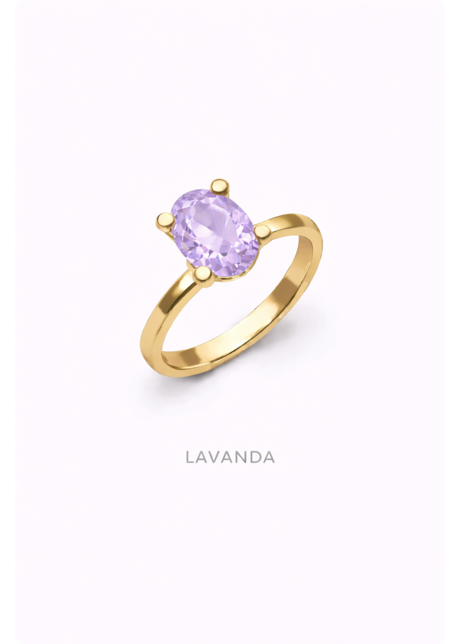 Anillo con Piedra Oval Intercambiable | Colección UNUM - DICAROLO